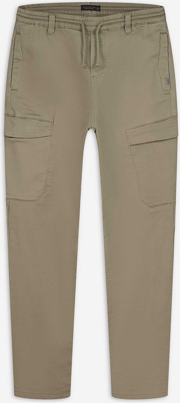 Cargohose - Gürtelschlaufen - braun