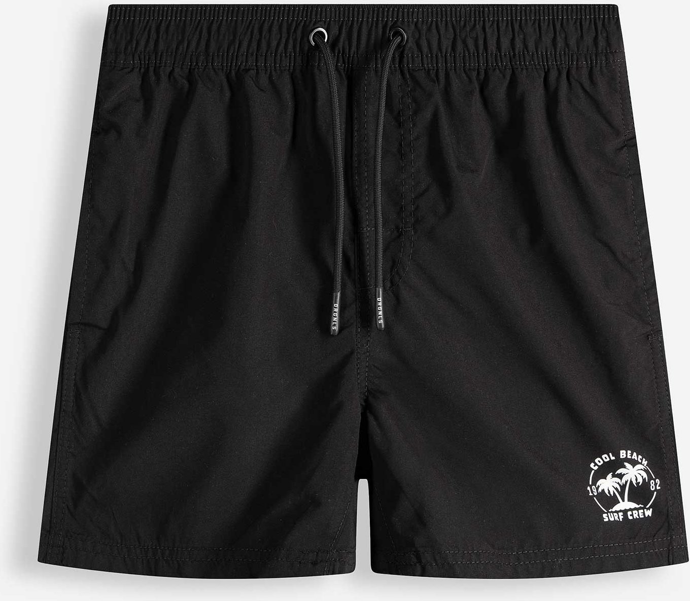 Badehose - einfarbig - schwarz