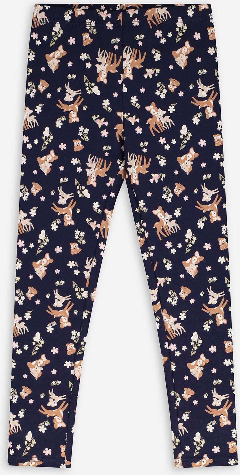 Thumbnail - Leggings - Allover-Print - dunkelblau