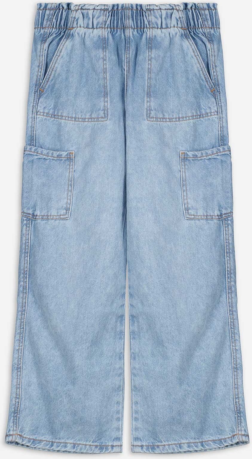 Jeans - Weites Bein - hellblau