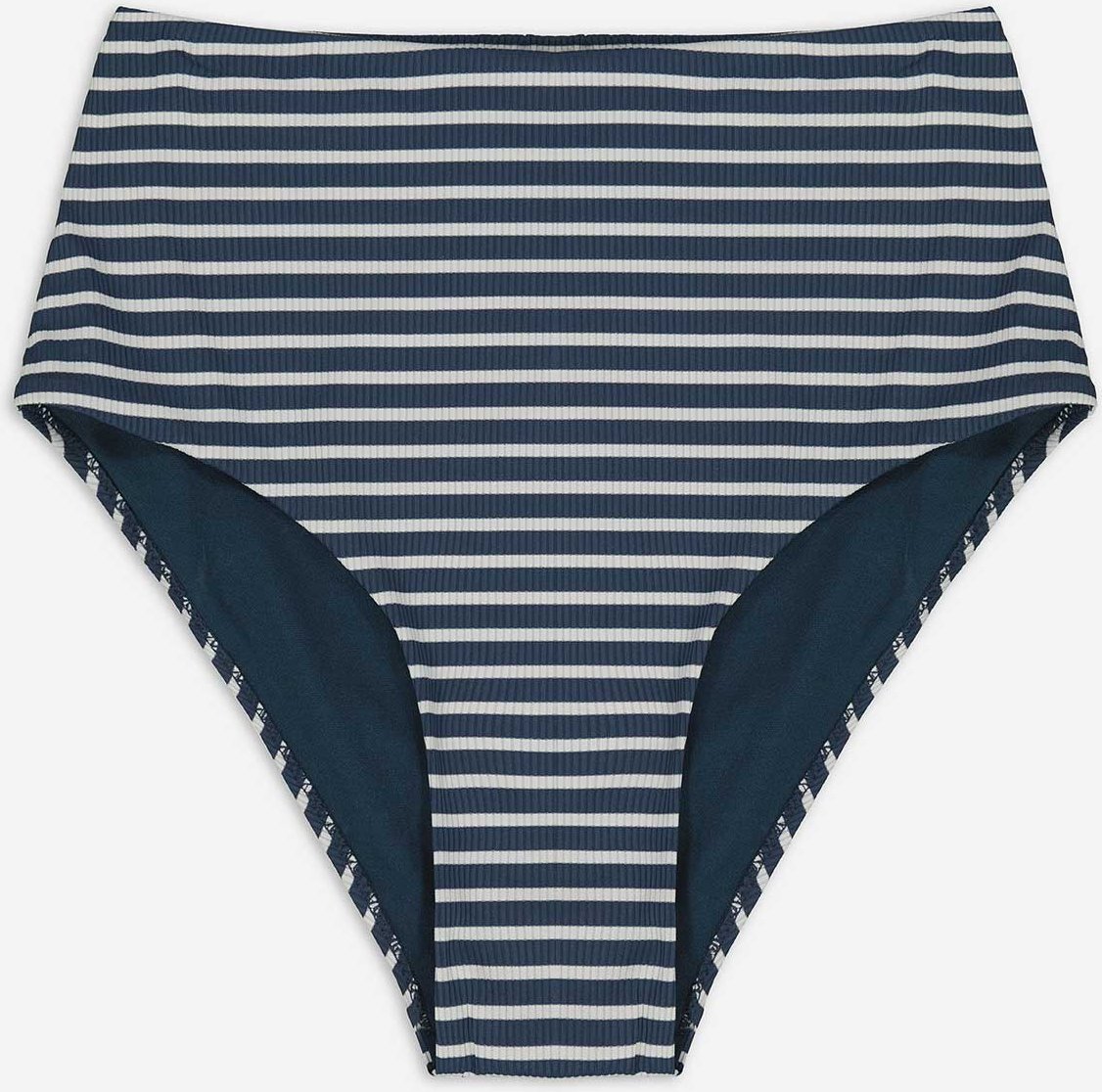 Thumbnail - Bikinislip - Gerippt - dunkelblau