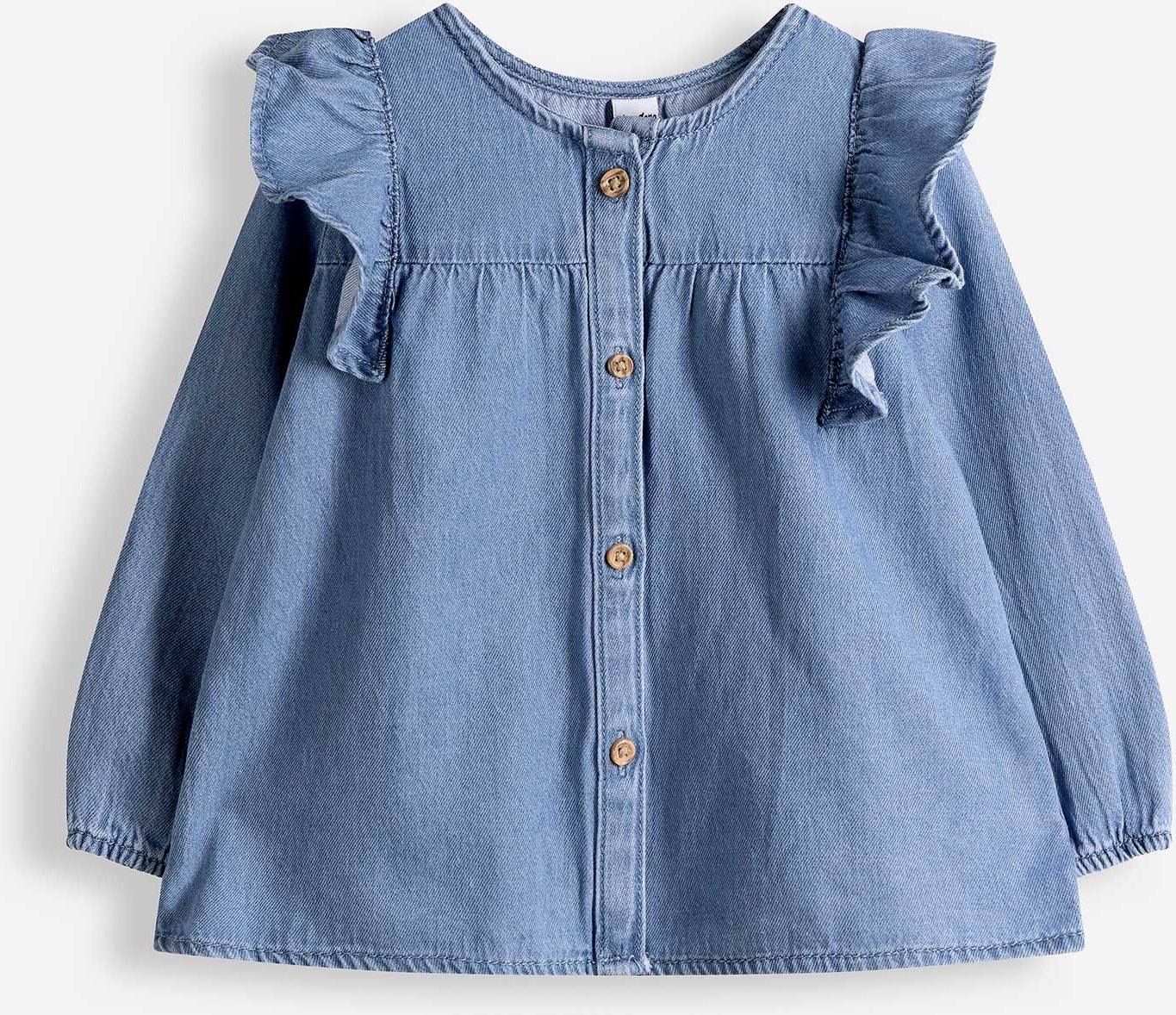 Bluse - Tencel - hellblau