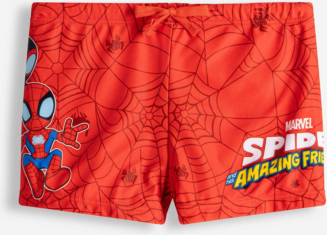 Badehose - Spiderman - rot