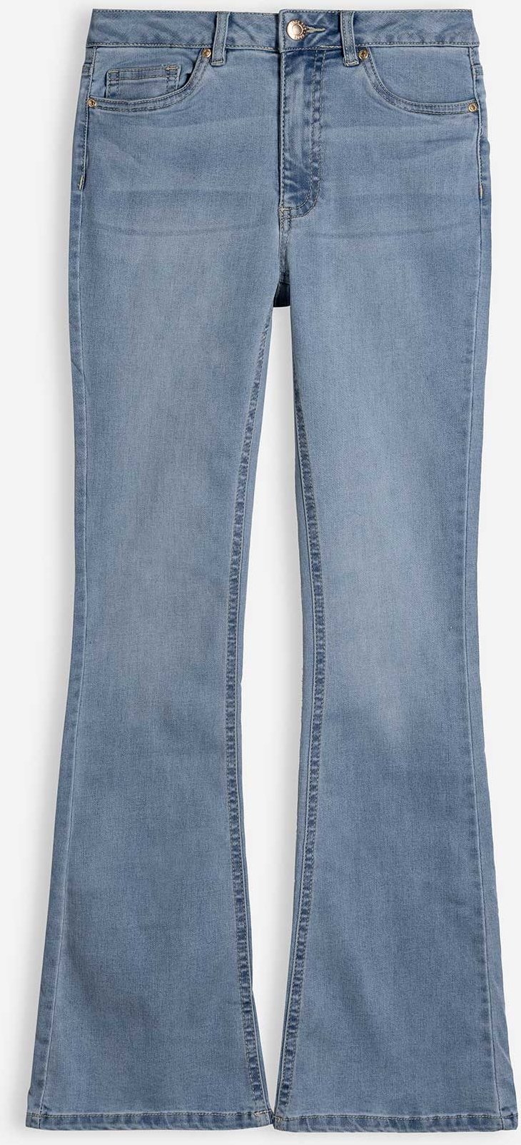 Jeans - Bootcut Fit - hellblau