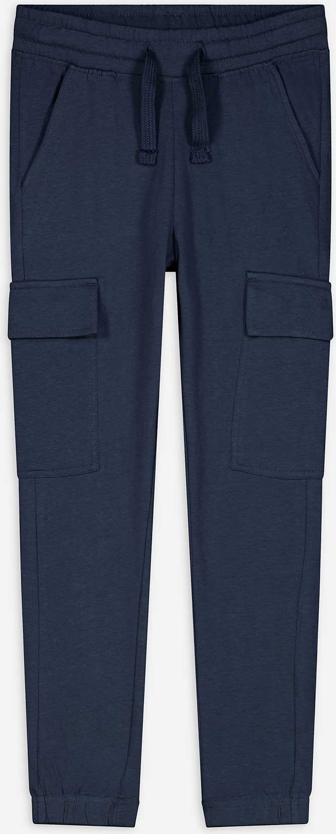 Cargohose - Aufgesetze Taschen - dunkelblau