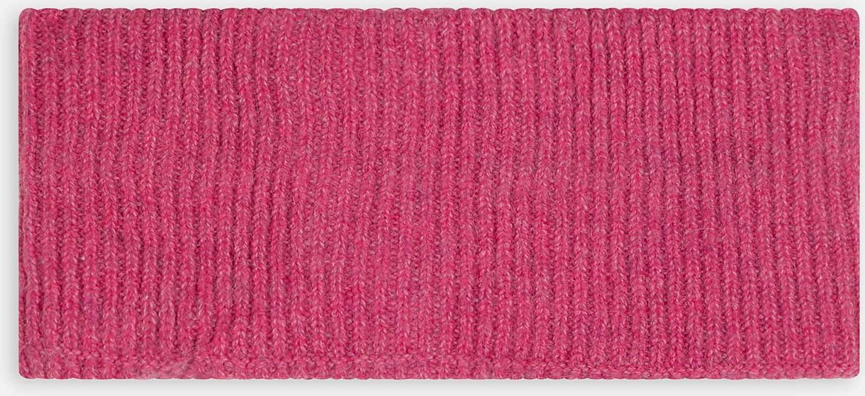 Stirnband - Rippstrick - pink