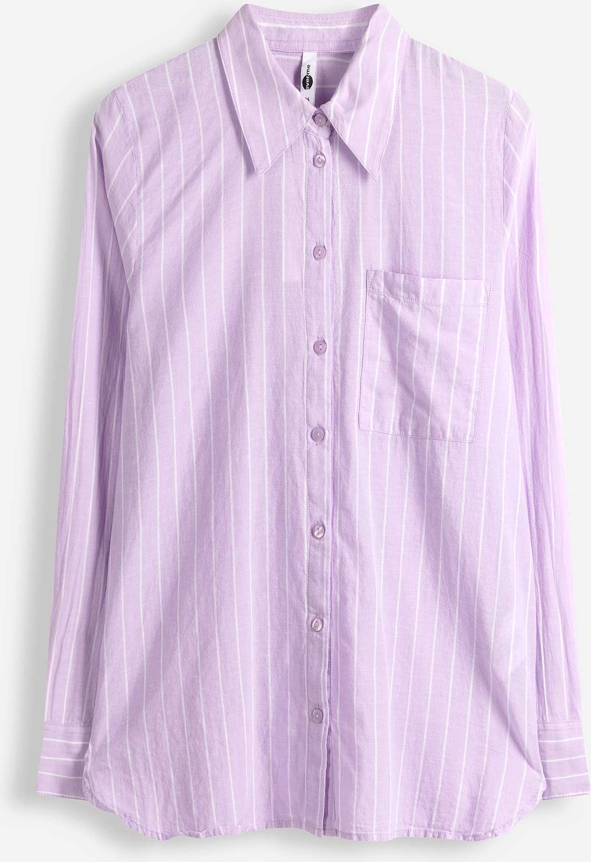 Hemd - Streifen - lila