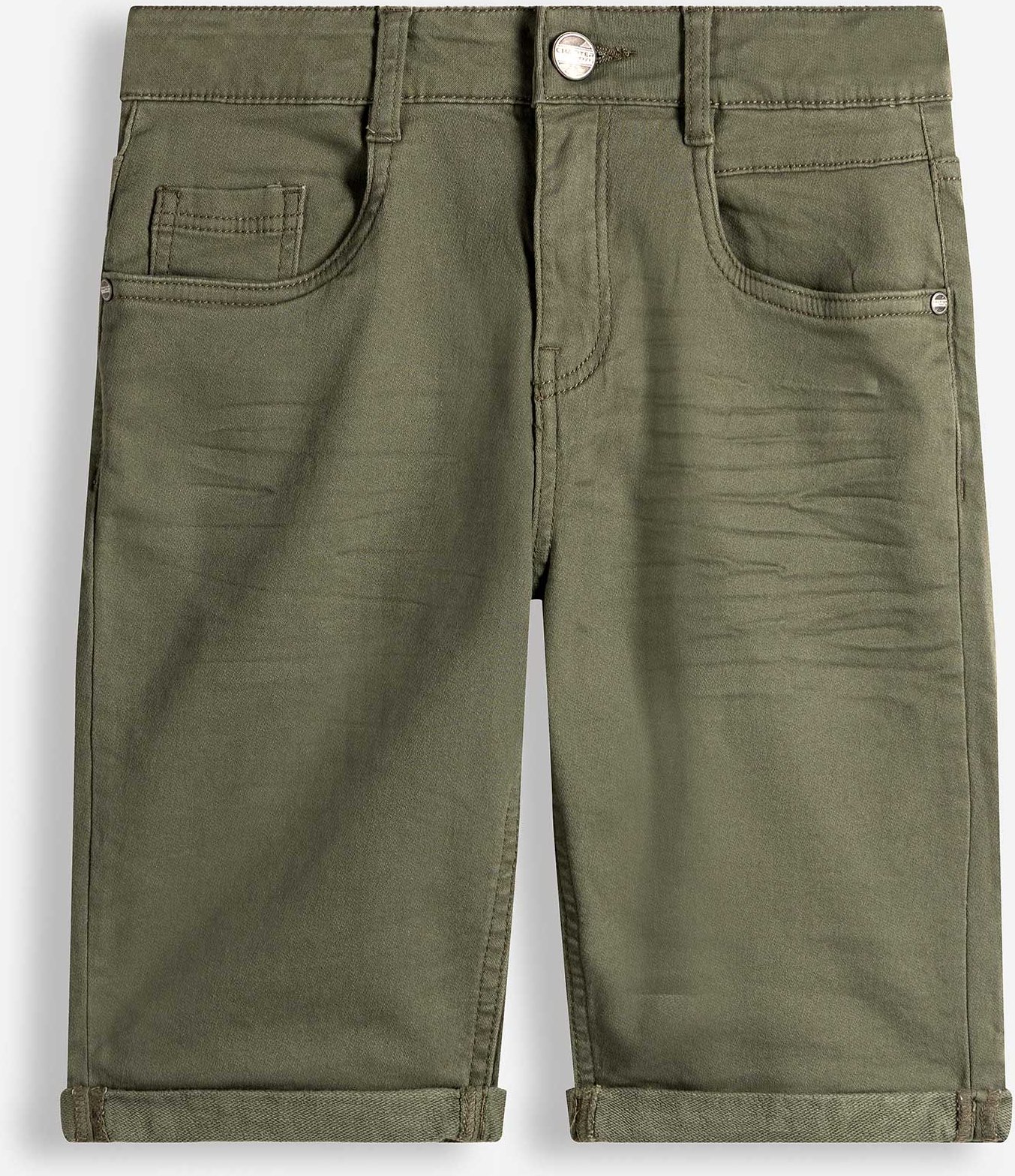 Bermuda - Stretchanteil - dunkelgrün