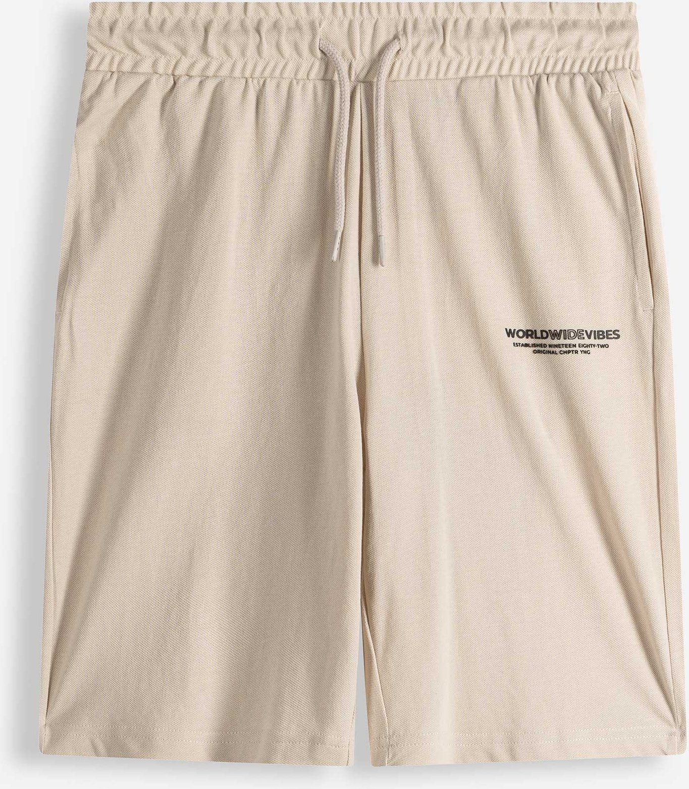 Bermuda - Piqué - hellgrau