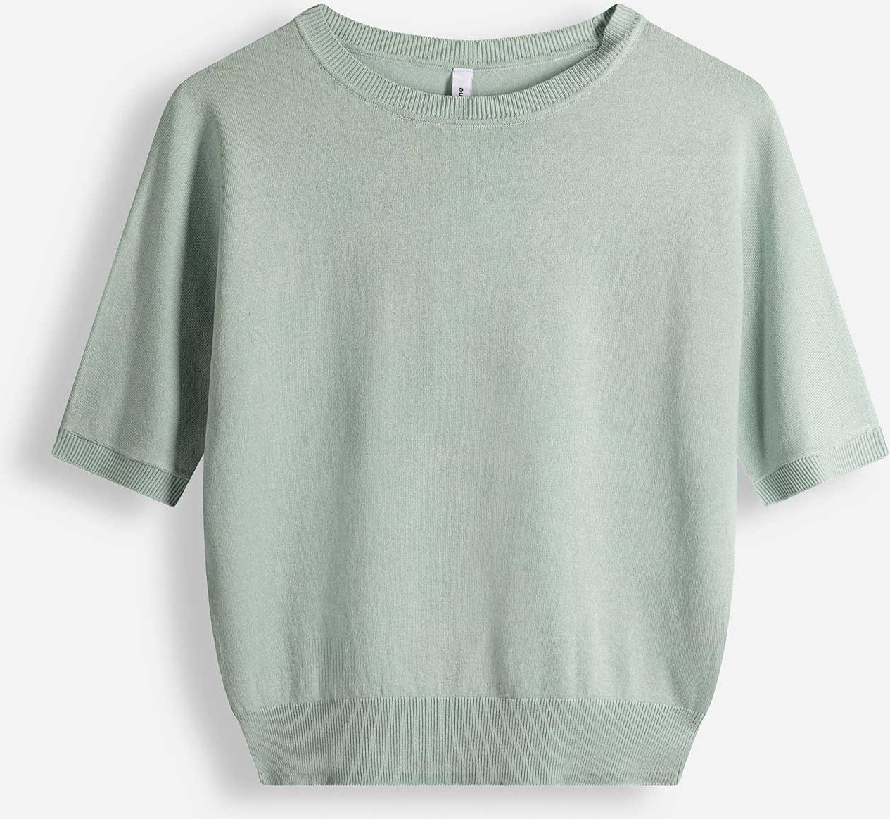 Pullover - Kurze Ärmel - türkis