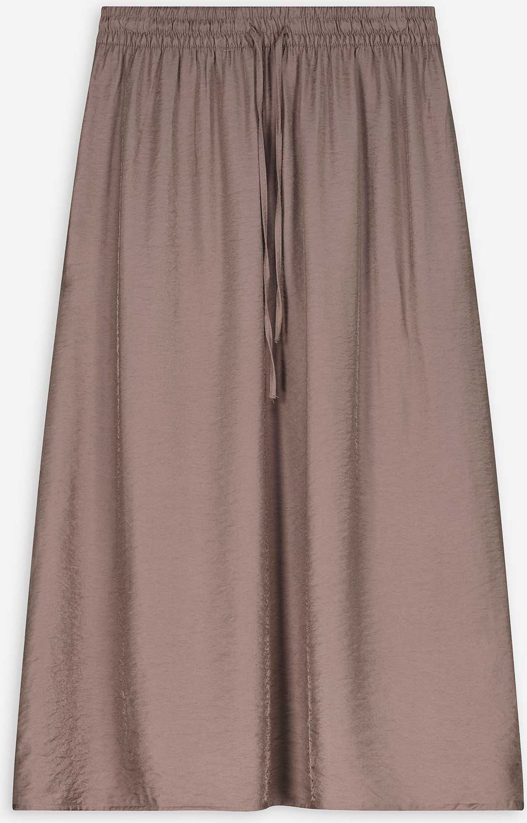 Rock - einfarbig - braun