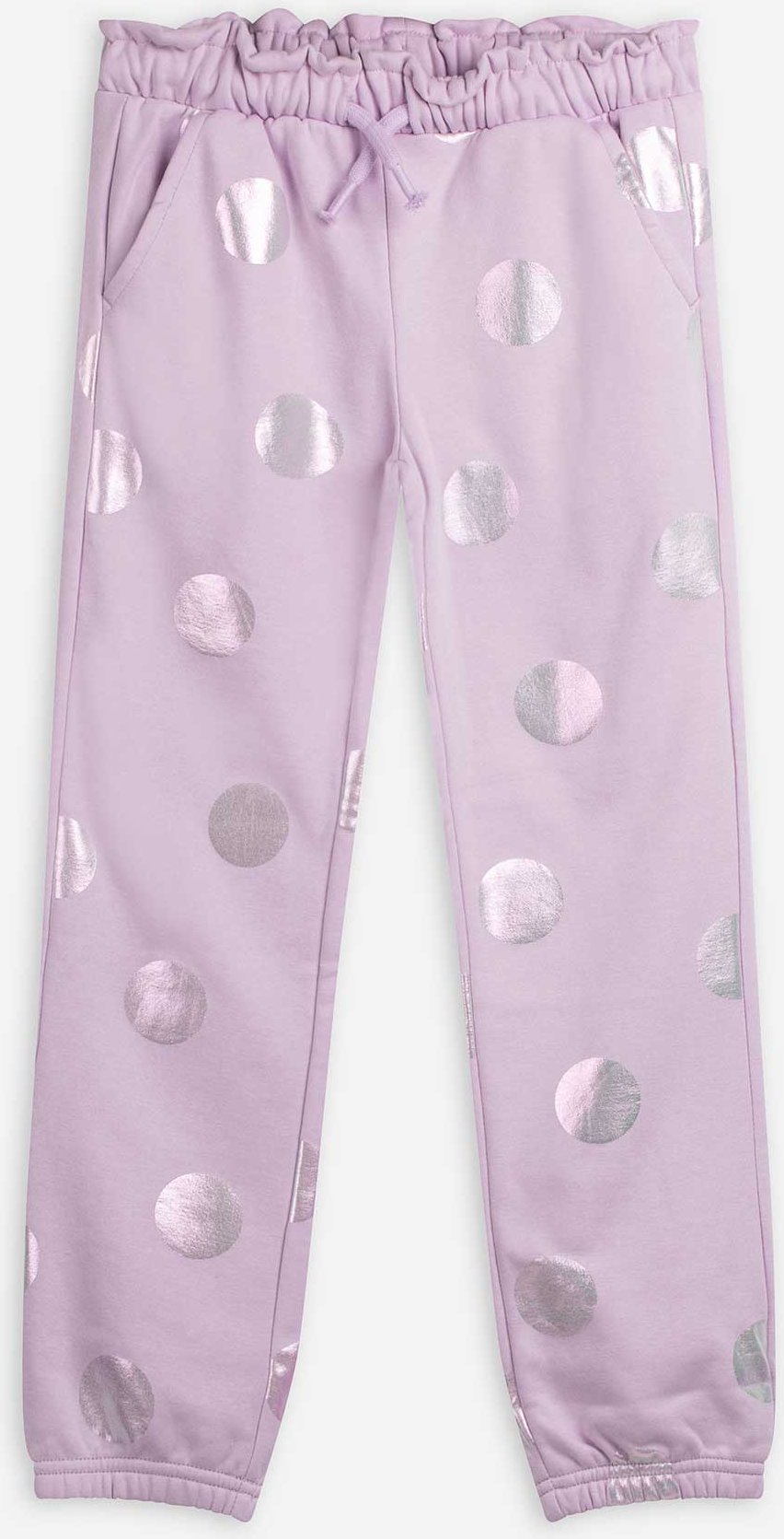 Jogginghose - Allover-Print - lila