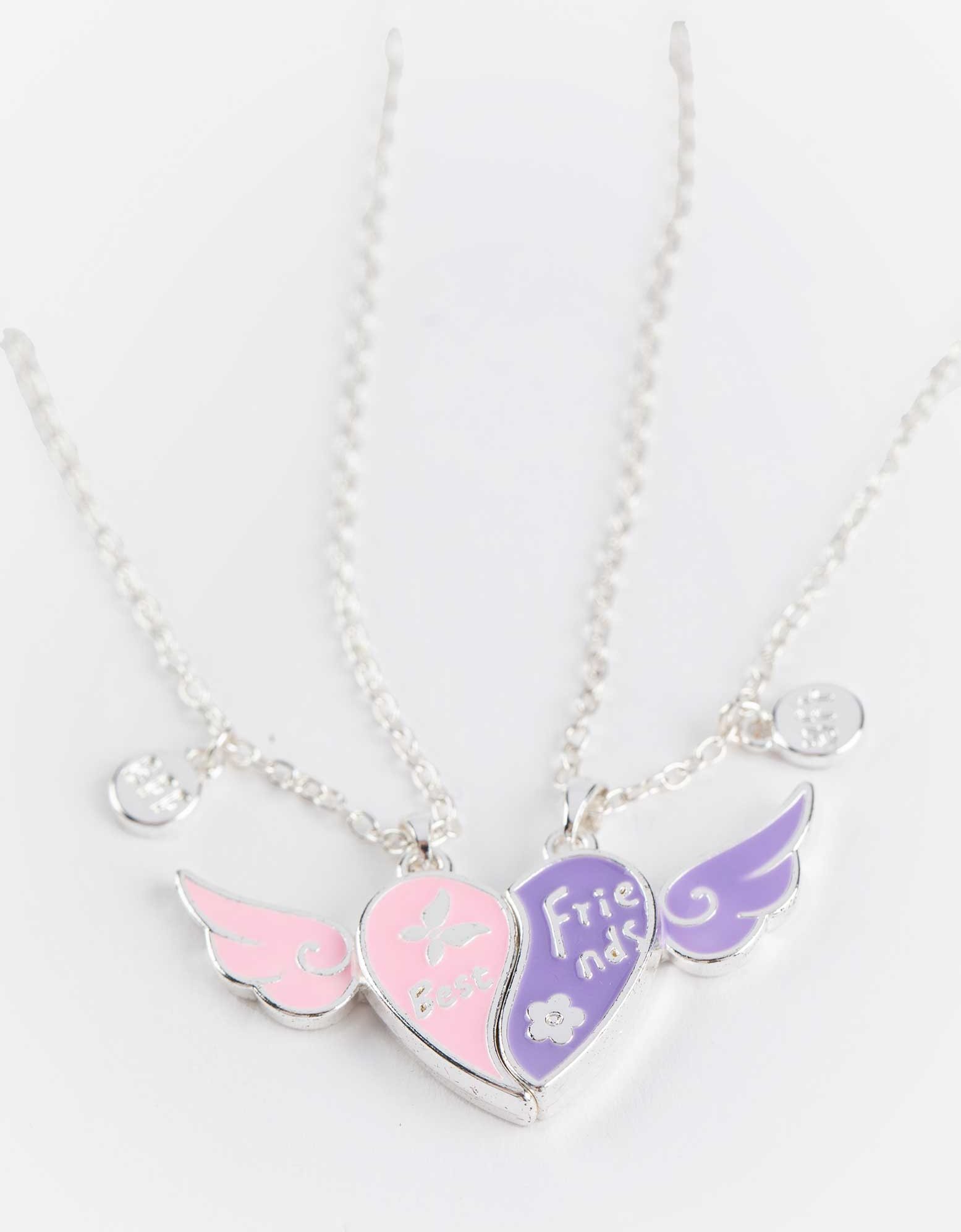 Freunschaftskette - 2er-Pack - silberfarben