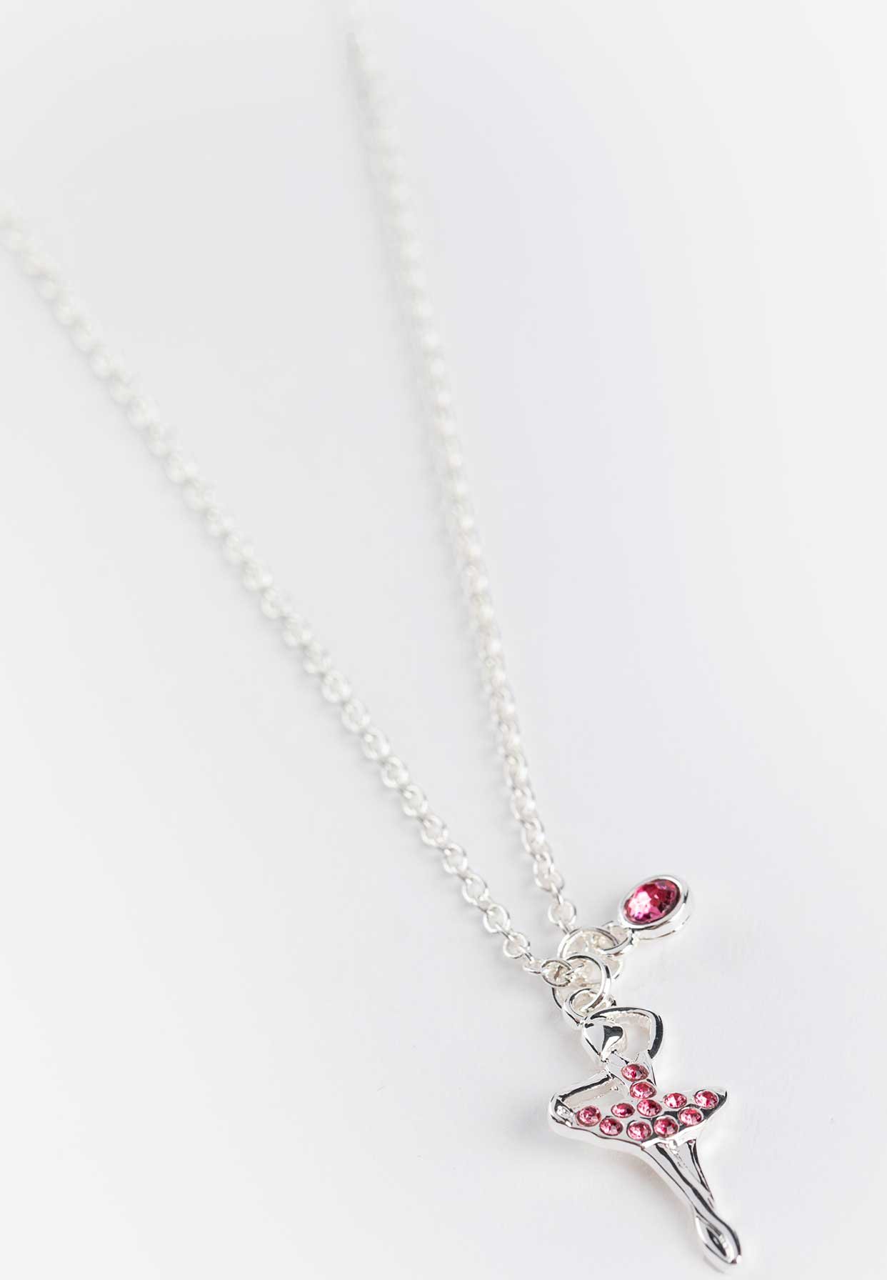 Kette - Anhänger - silberfarben