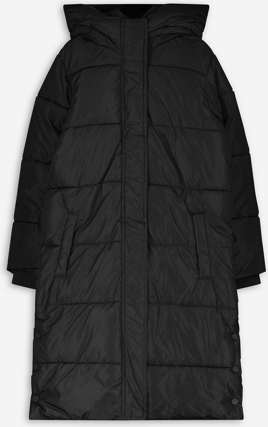 Steppmantel - Wasserabweisend - schwarz