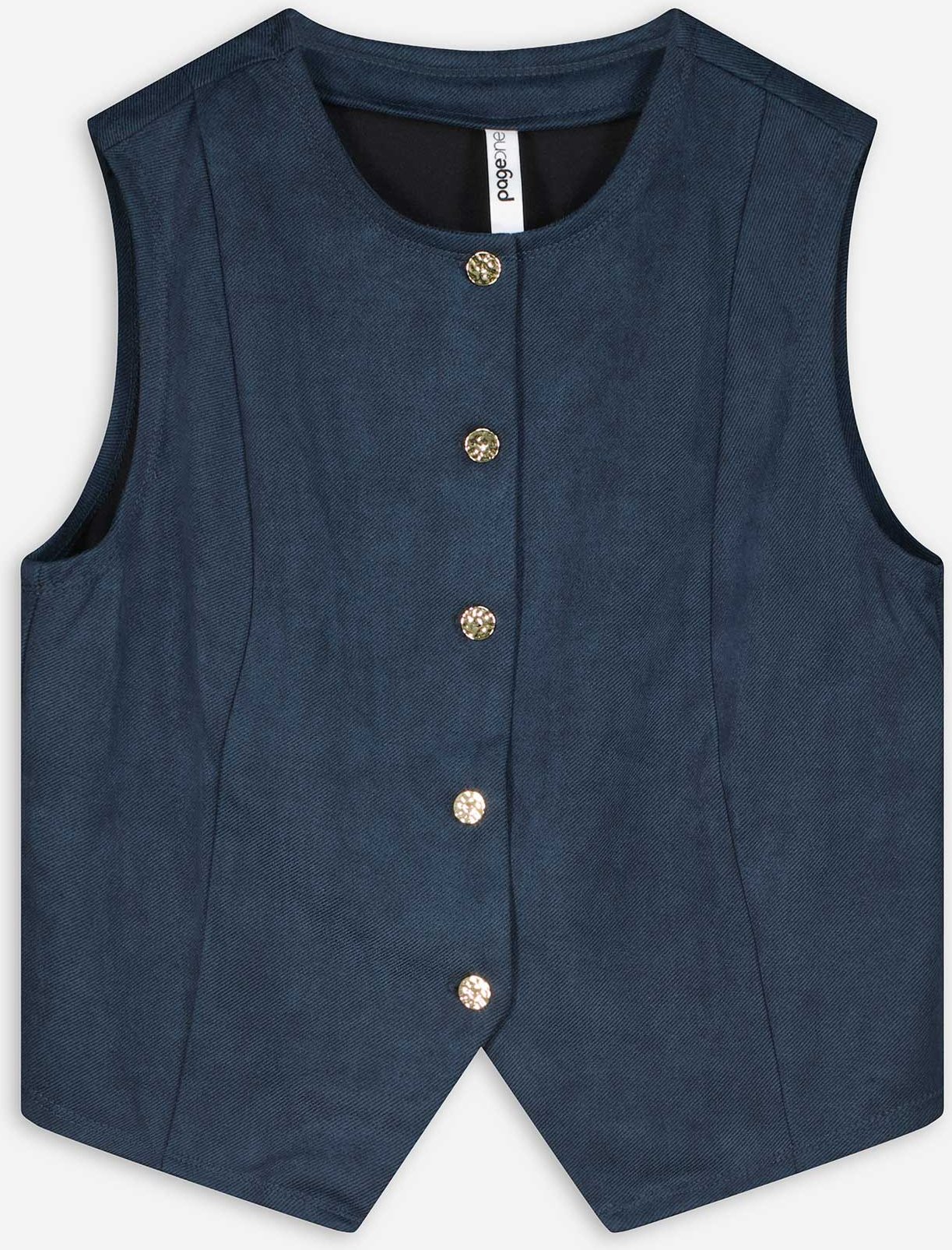 Weste - Jersey - dunkelblau