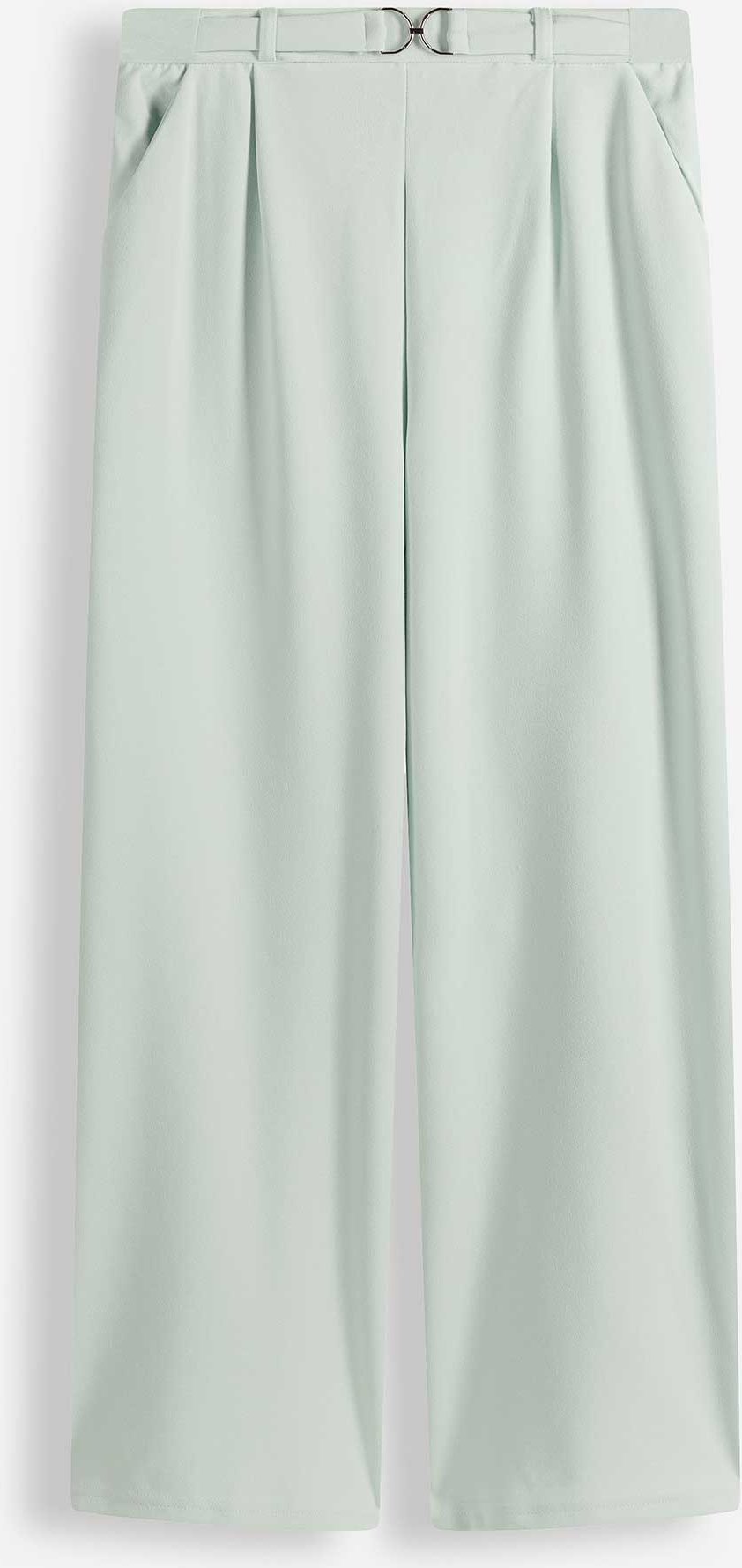 Culotte - Webstoff - türkis