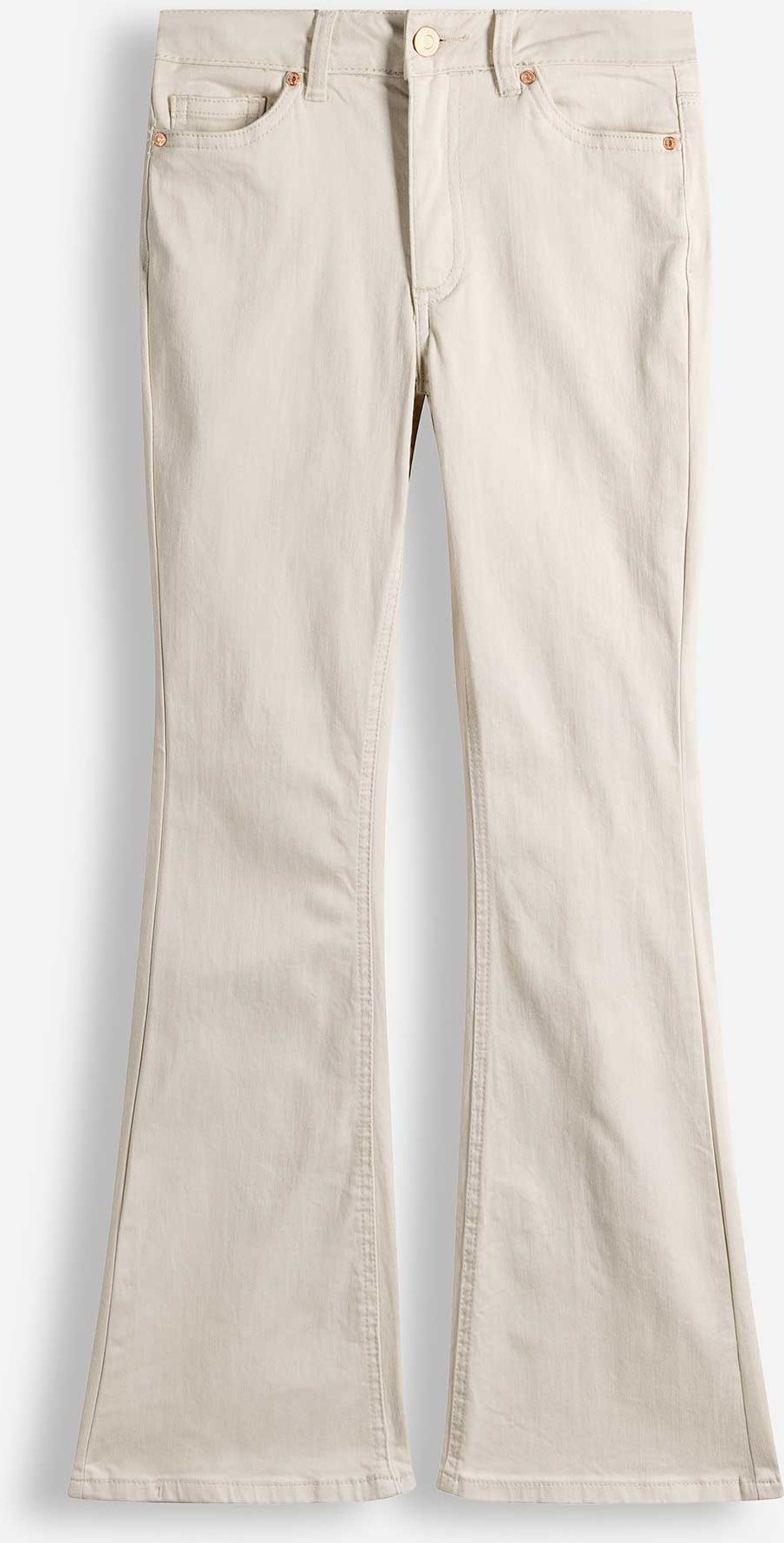 Jeans - Bootcut Fit - weiß