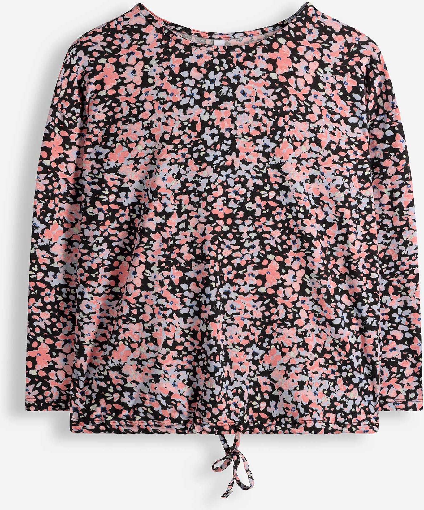 Shirt - Knotendetail - schwarz