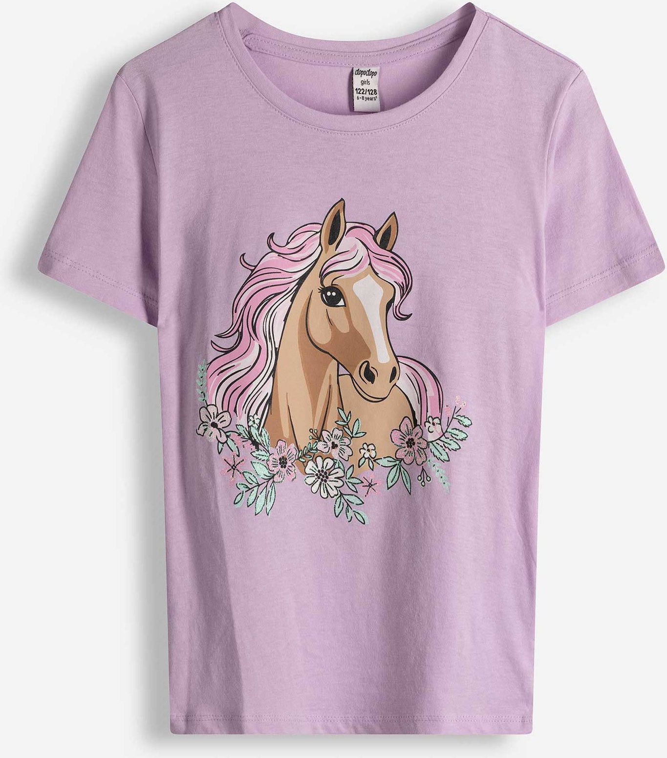 T-Shirt - Frontprint - lila