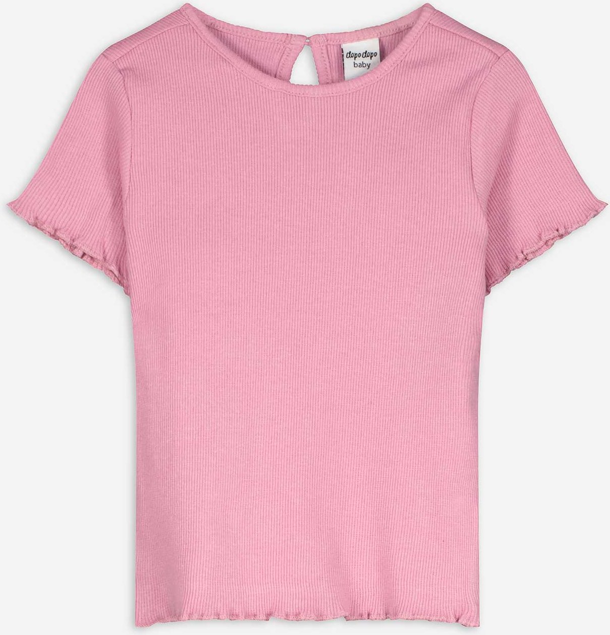 Shirt - einfarbig - rosa