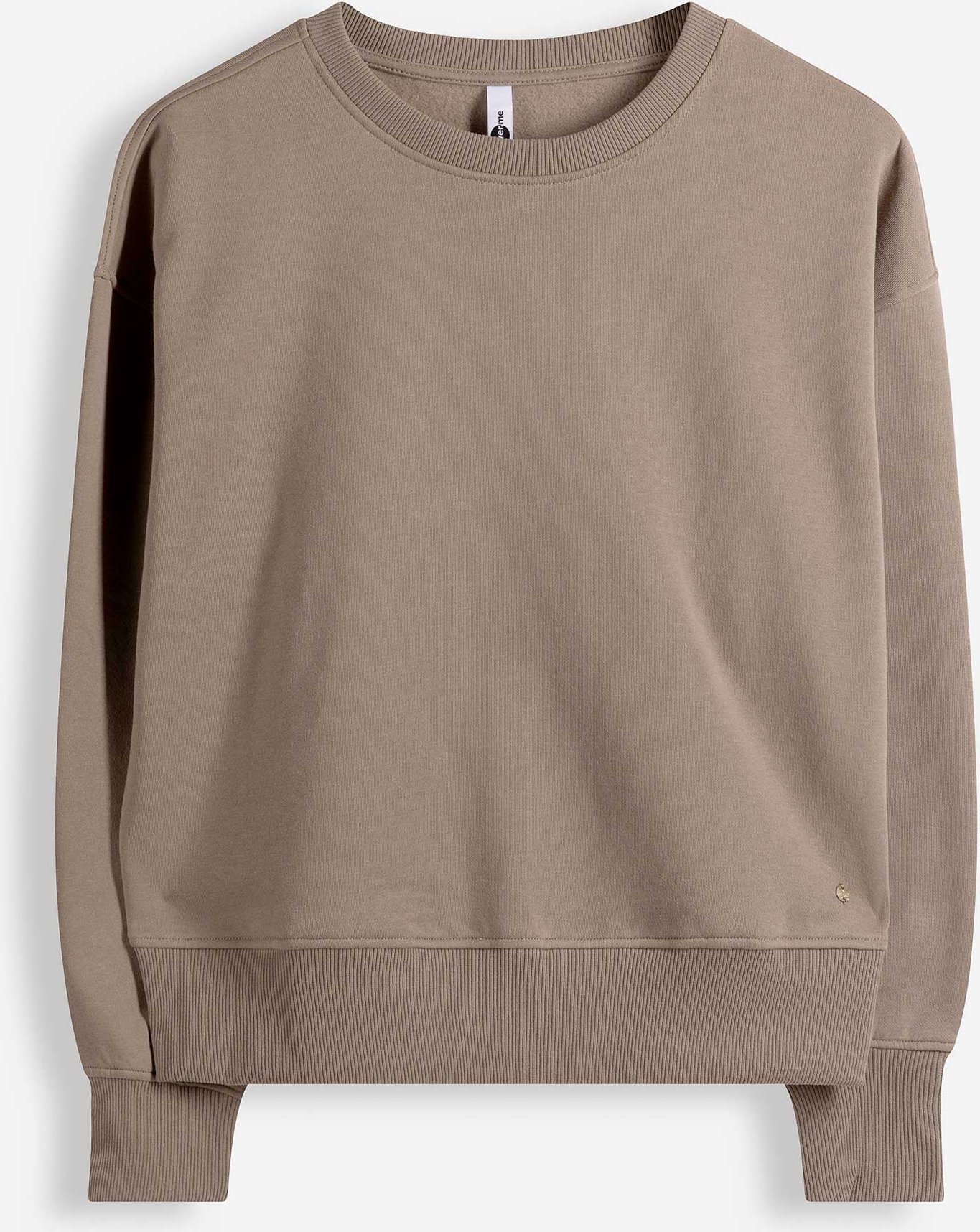 Sweatshirt - Oversized Fit - hellbraun