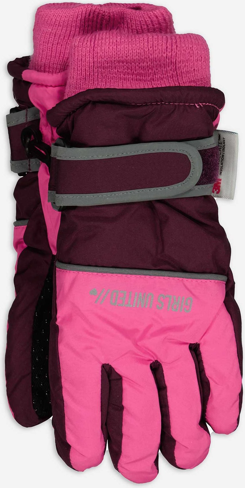 Skihandschuhe - Color-Blocking - pink