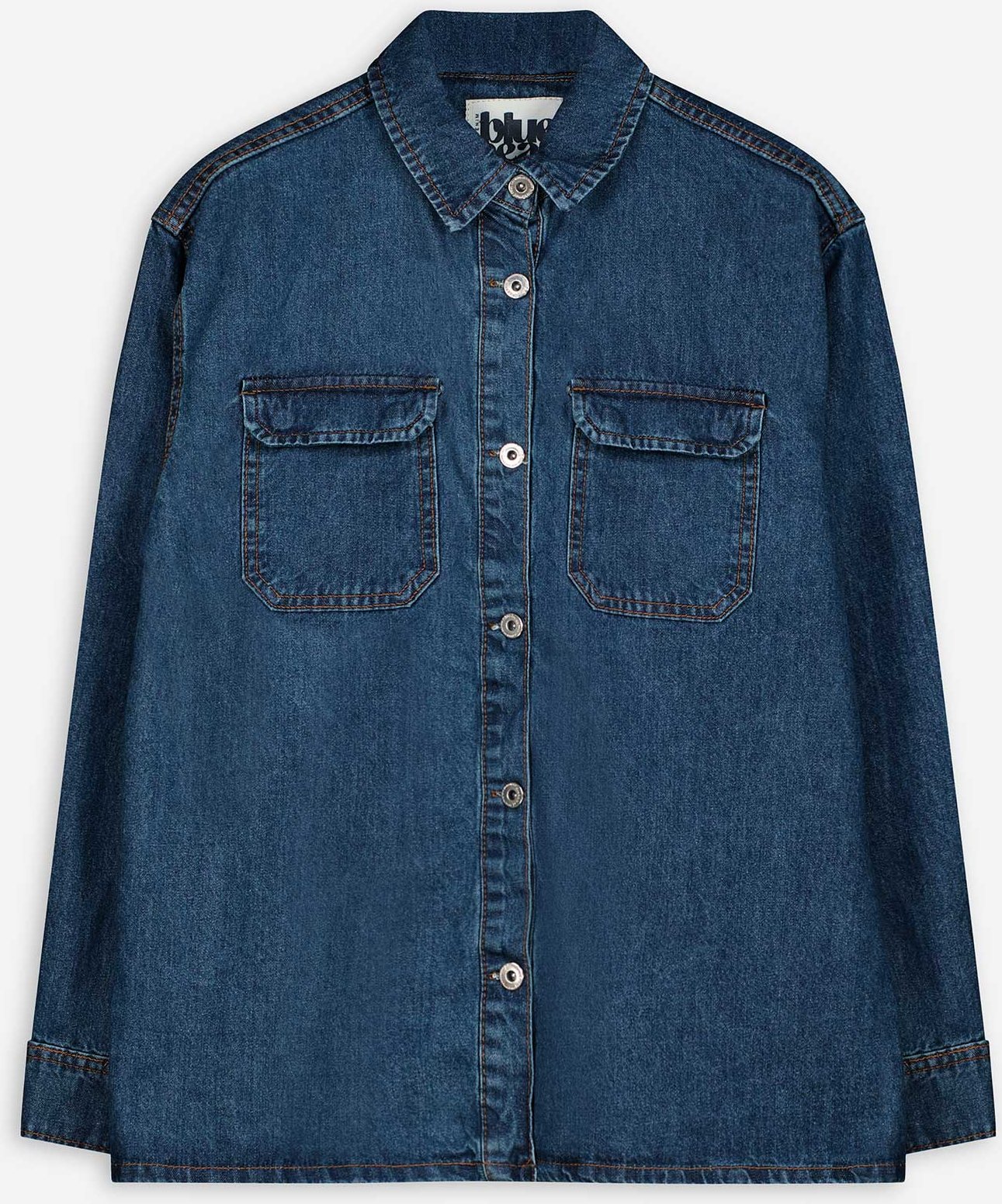 Jeanshemd - dark blue denim - blau