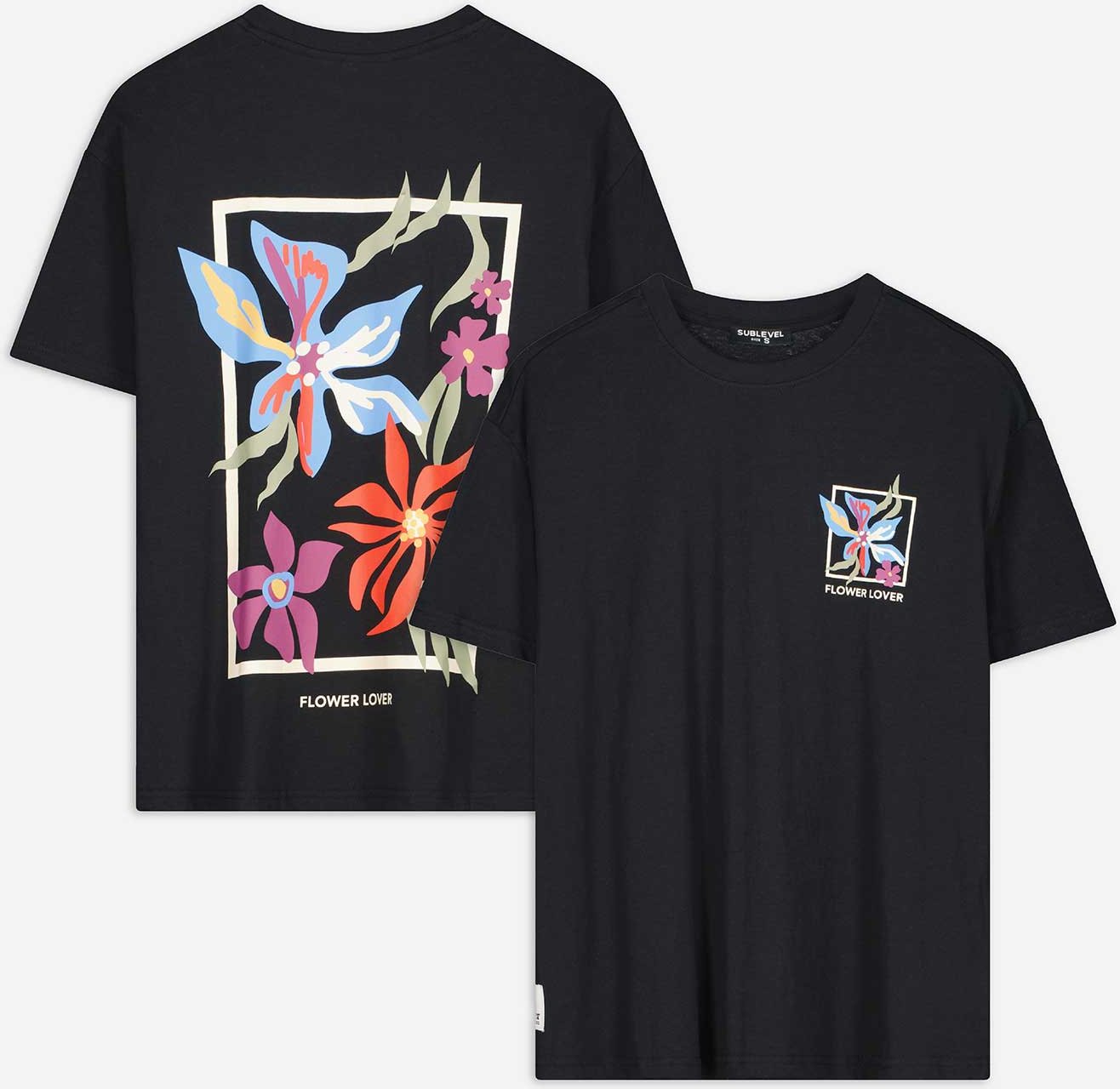 T-Shirt - Print - schwarz