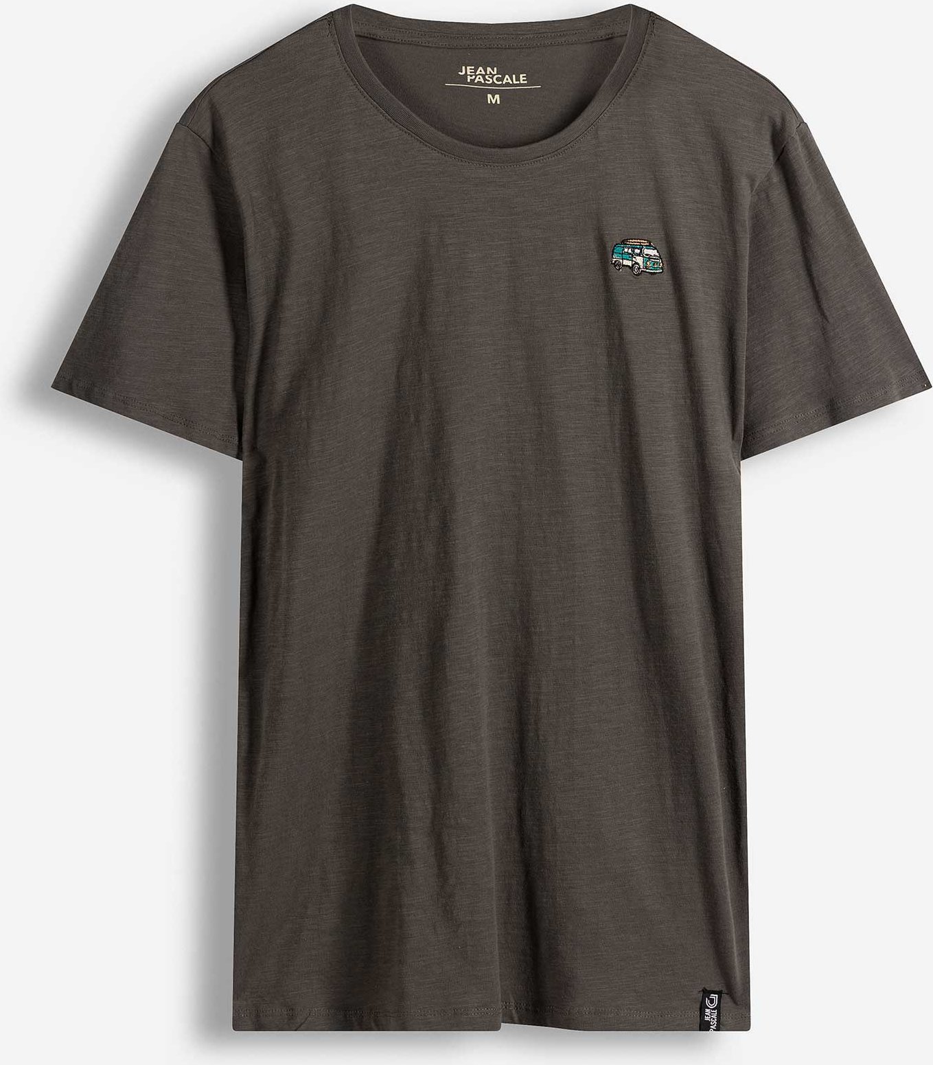 T-Shirt - Stickereien - dunkelgrau