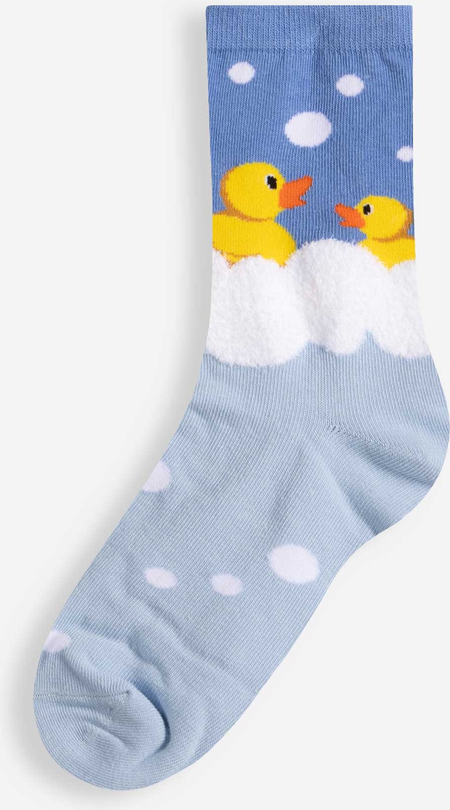 Socken - Allover-Muster - hellblau