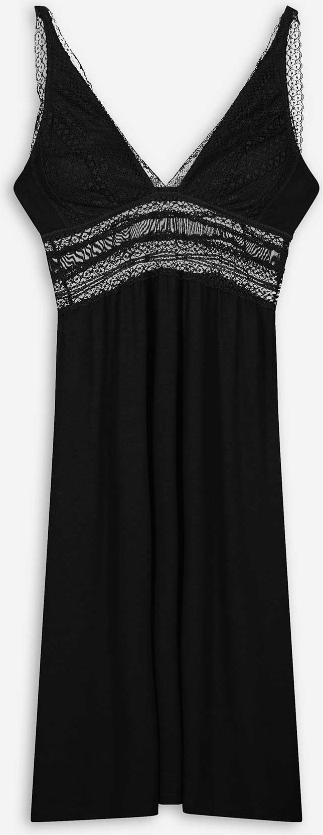 Thumbnail - Negligee - Viskose - schwarz