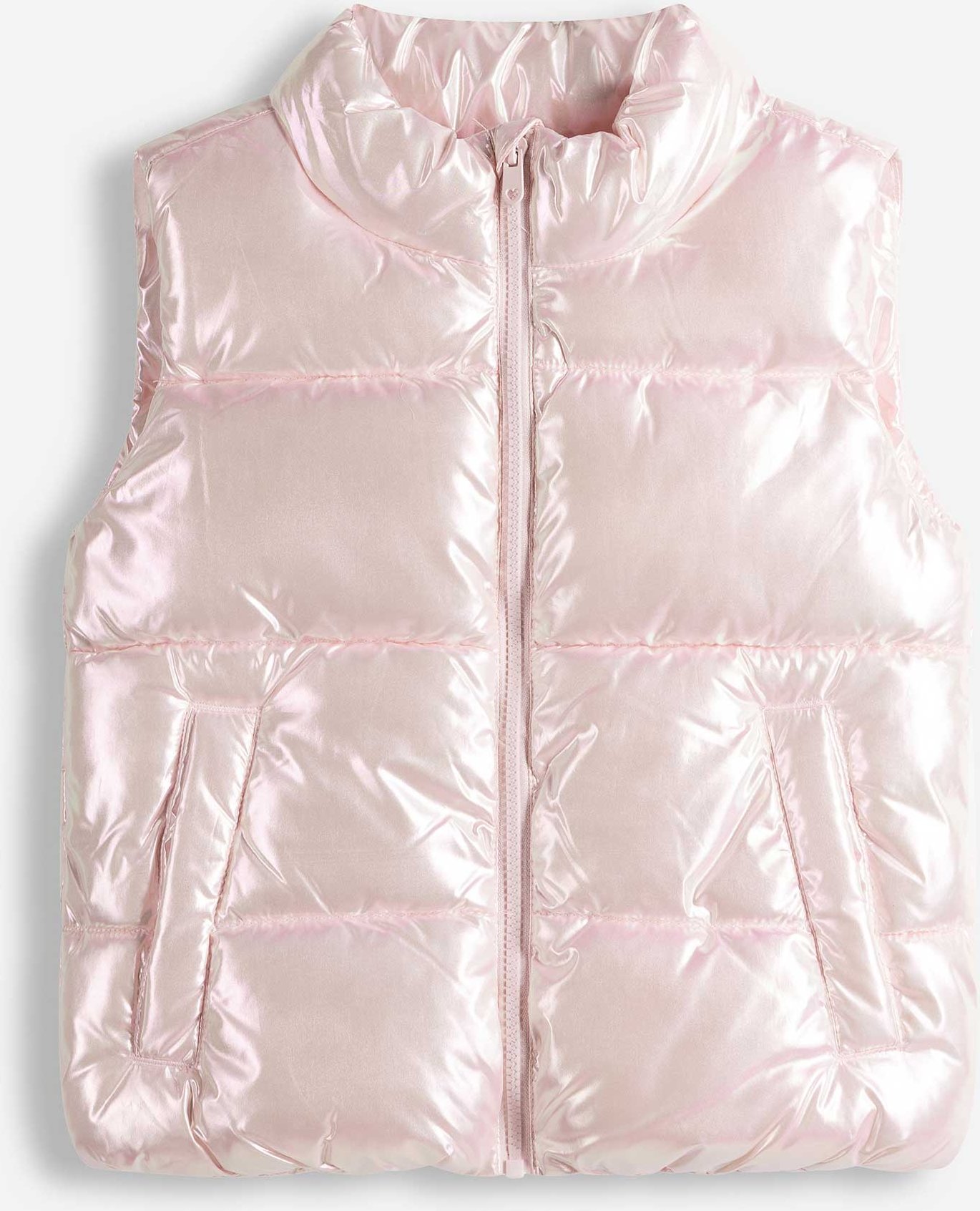 Weste - einfarbig - rosa