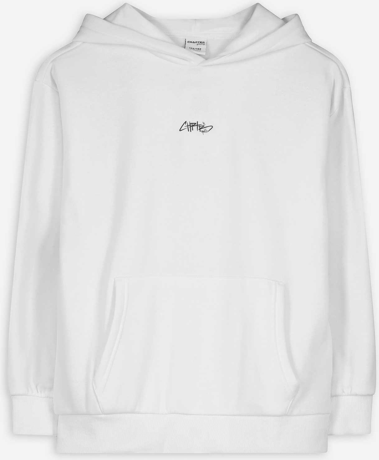Thumbnail - Hoodie - Oversized Fit - weiß
