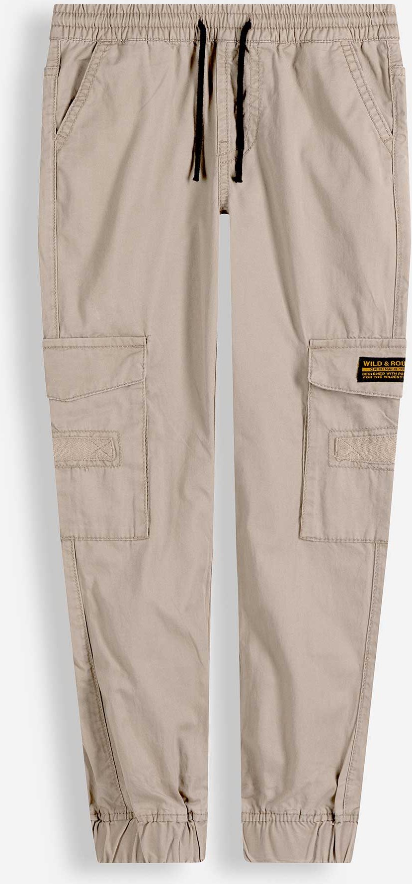 Cargohose - Twill - hellbraun