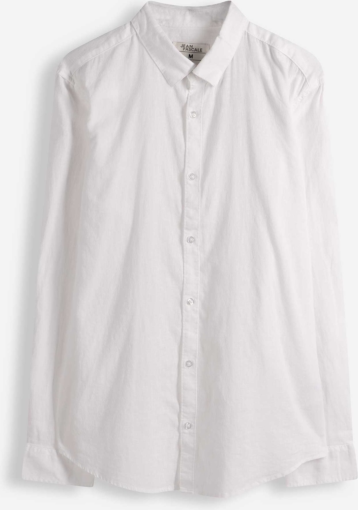 Hemd - Leinen-Mix - weiß