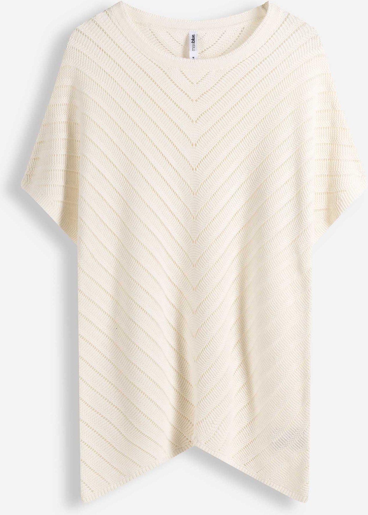 Pullover - Baumwolle - weiß