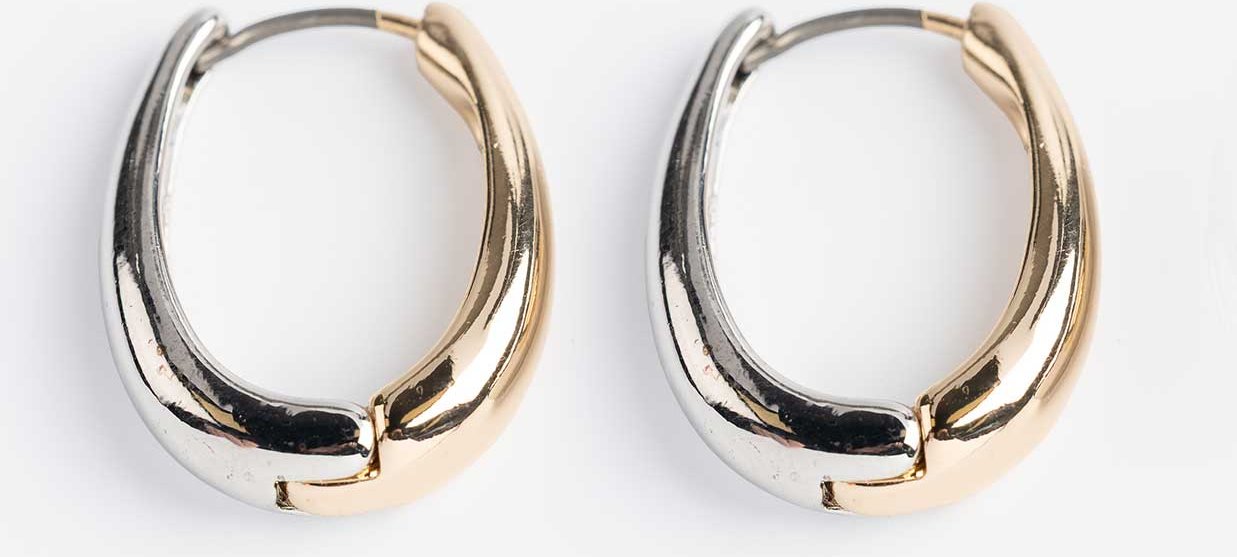 Ohrringe - einfarbig - goldfarben