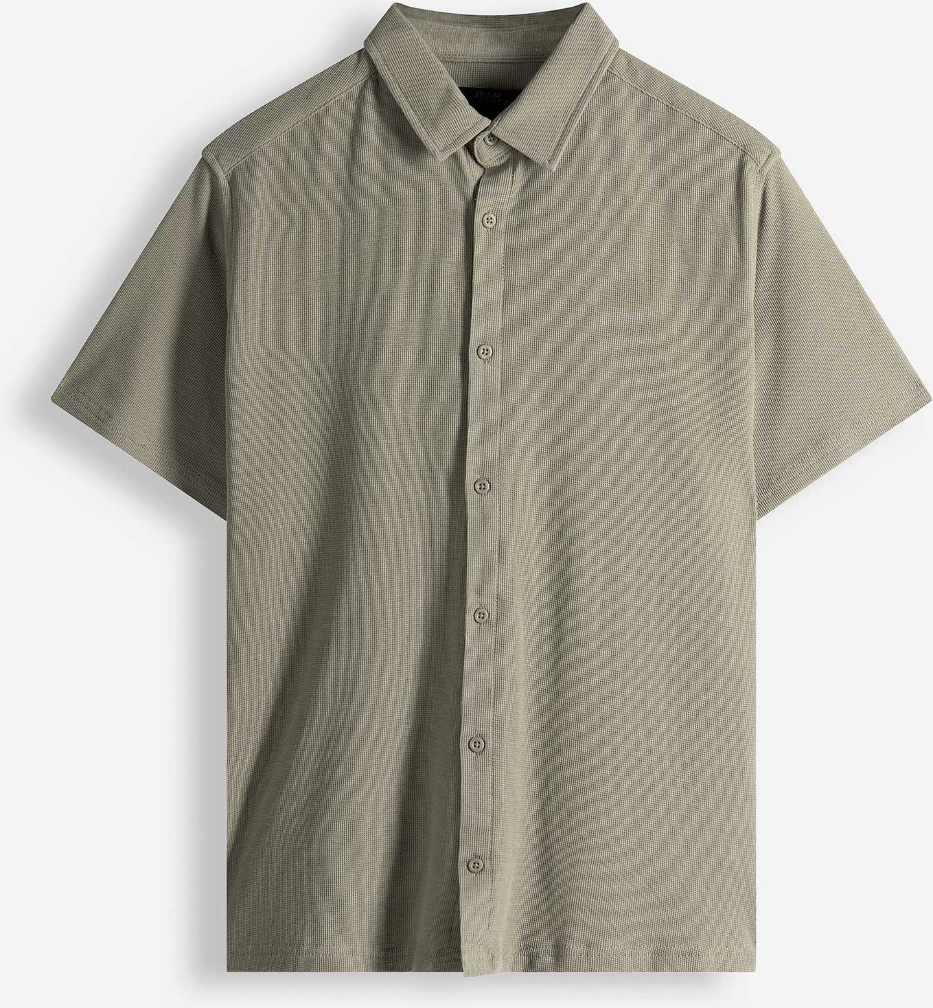 Hemd - Waffelstruktur - grün