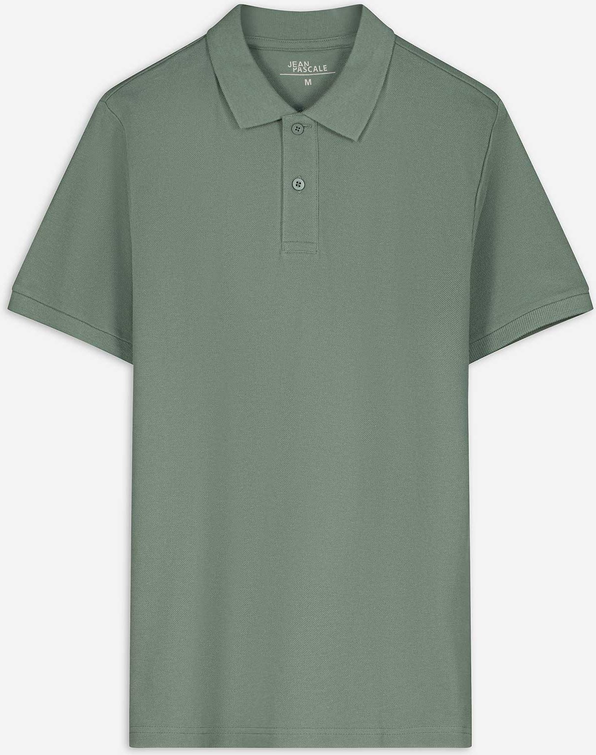 Poloshirt - einfarbig - dunkelgrün