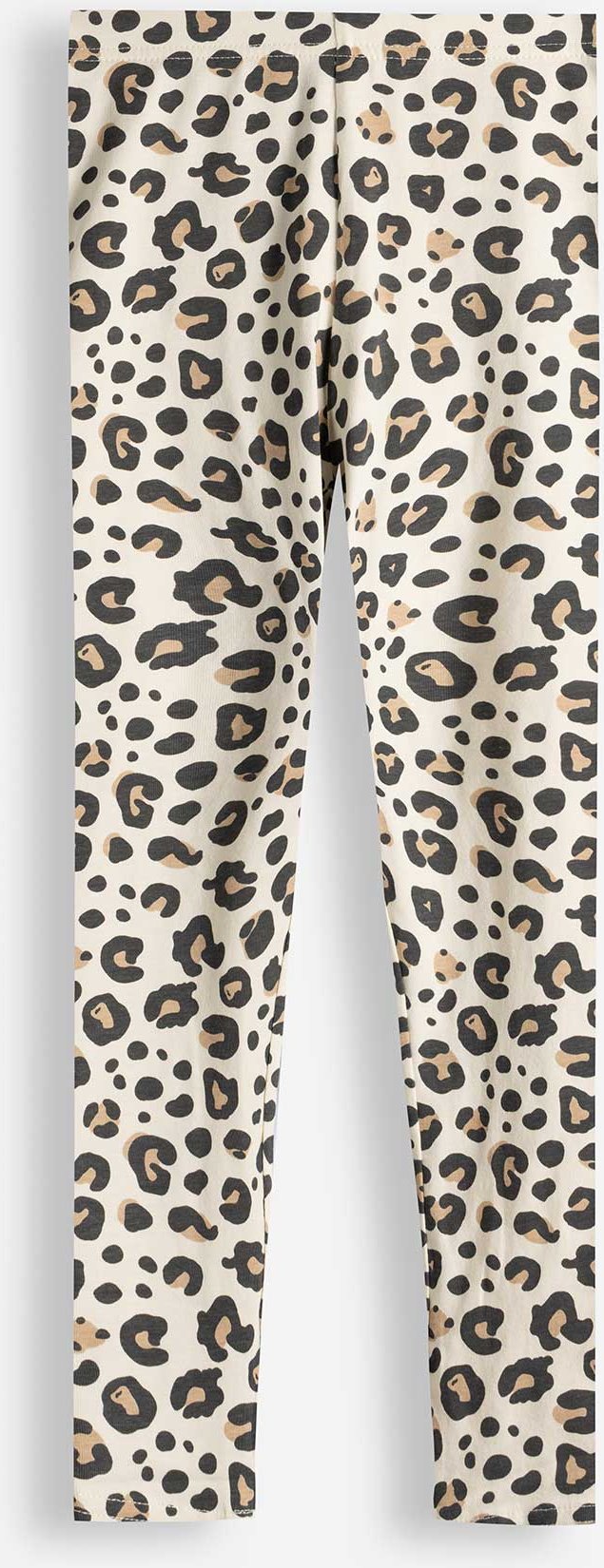 Leggings - Allover-Print - beige