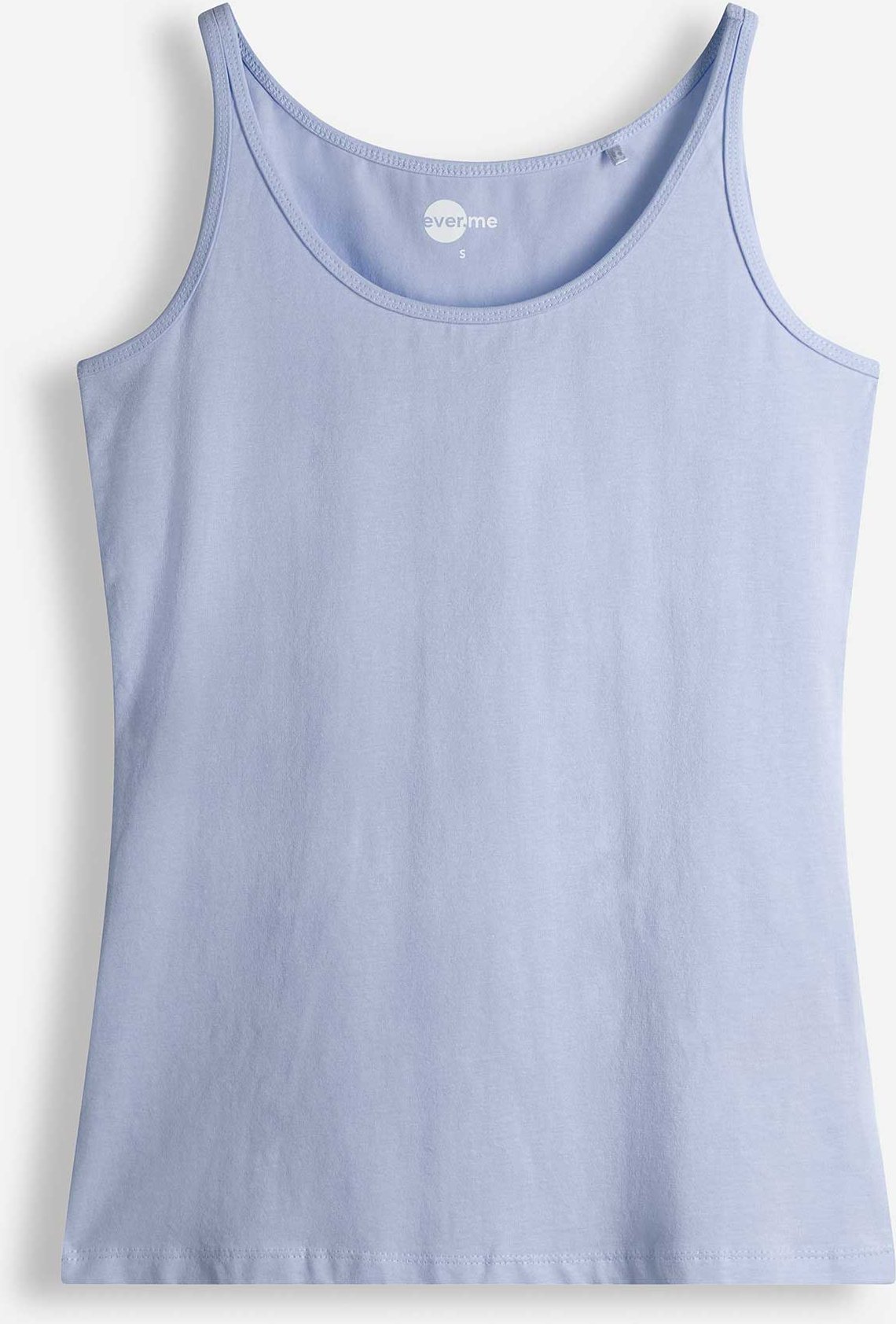 Top - Stretchanteil - hellblau