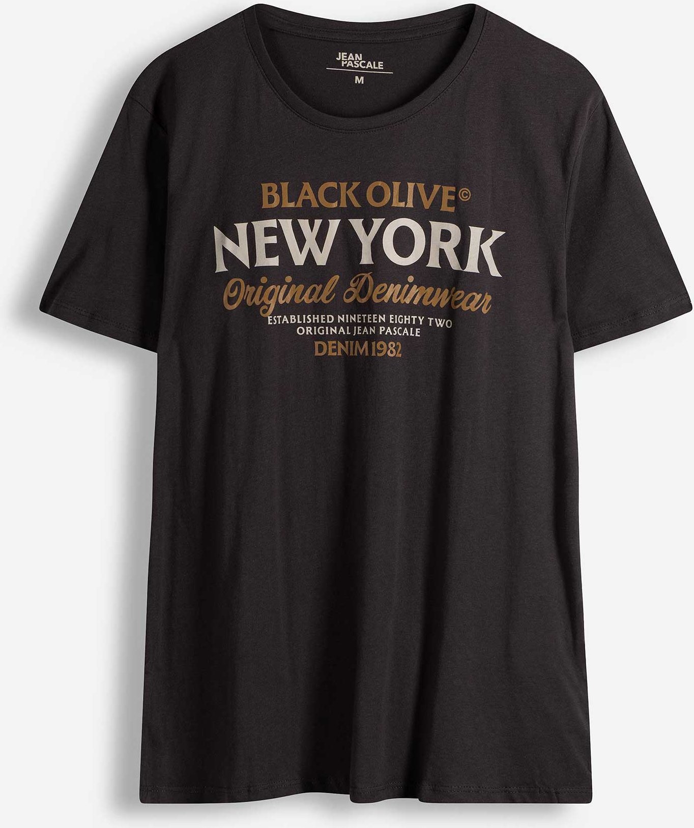 T-Shirt - Frontprint - dunkelgrau