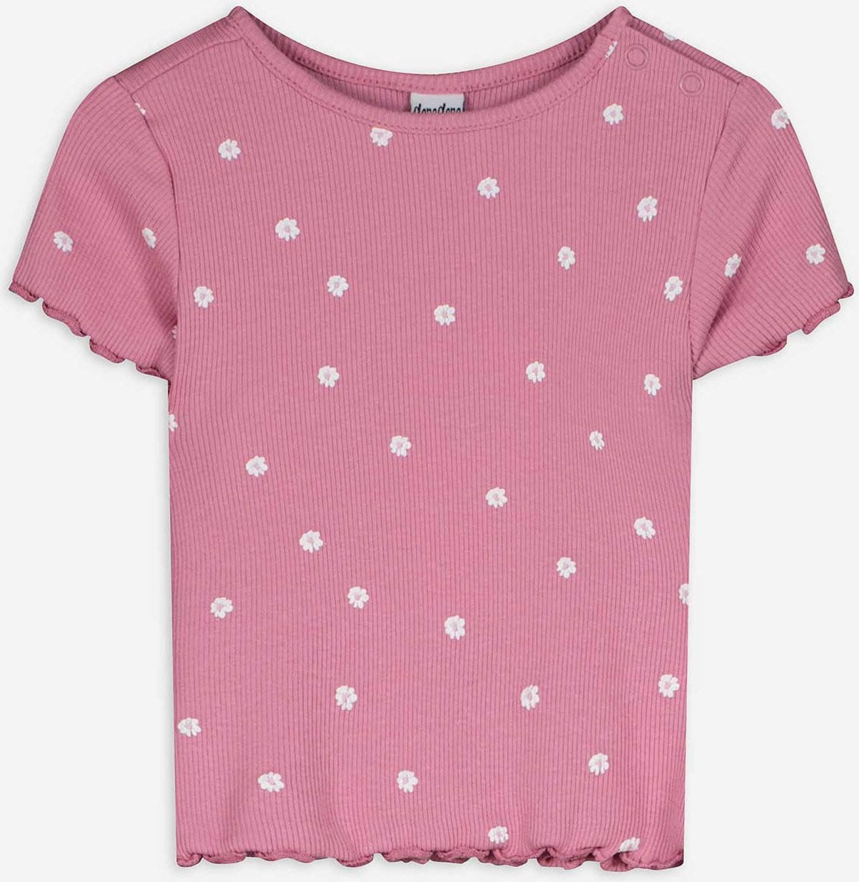 T-Shirt - Allover-Print - rosa