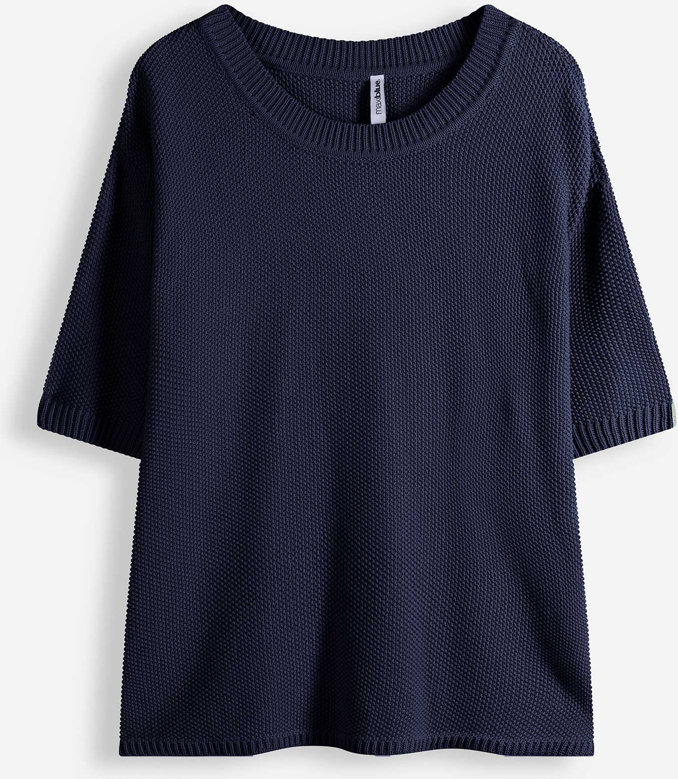 Pullover - Baumwolle - dunkelblau