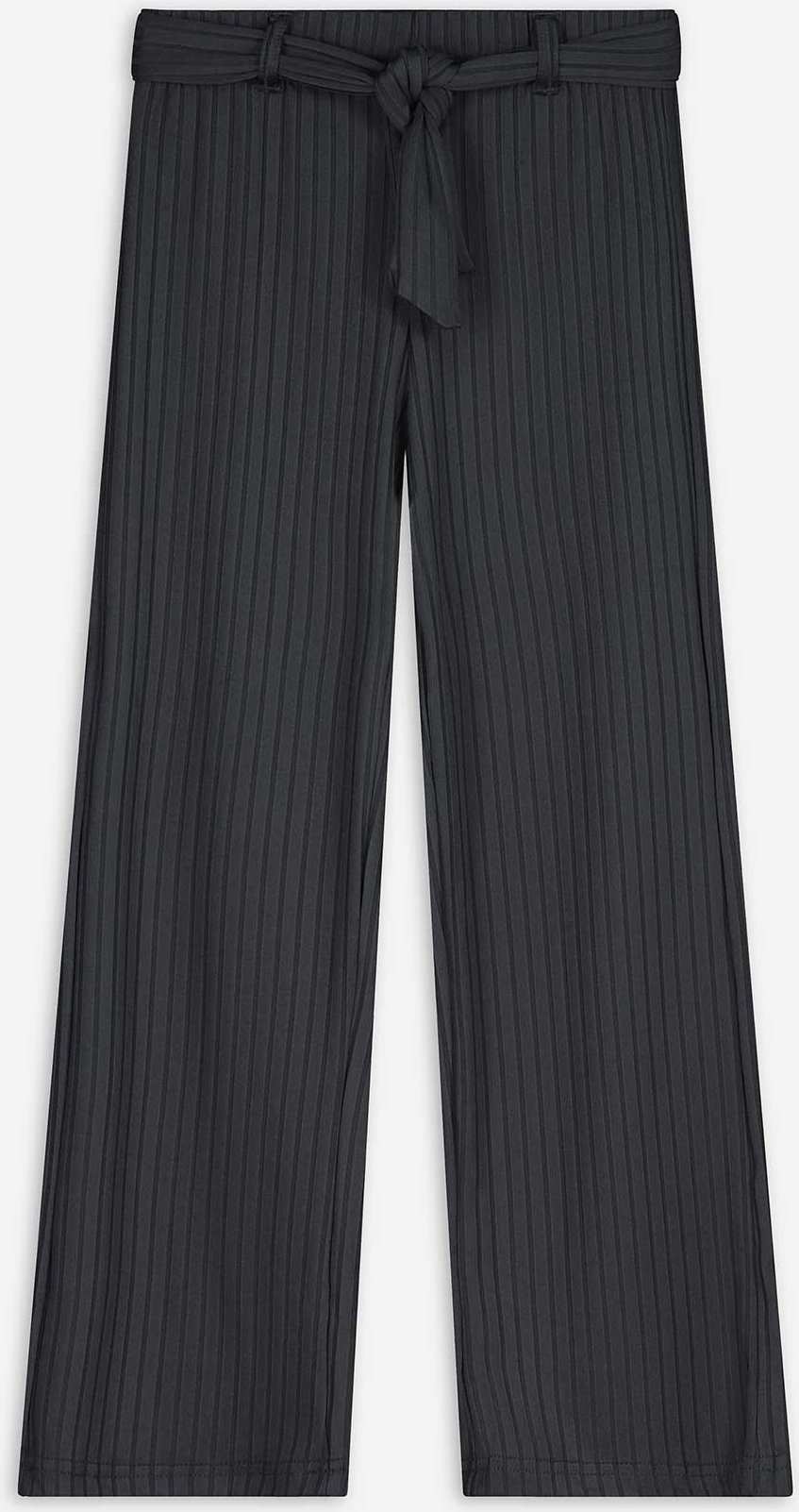 Culotte - Bindegürtel - dunkelgrau