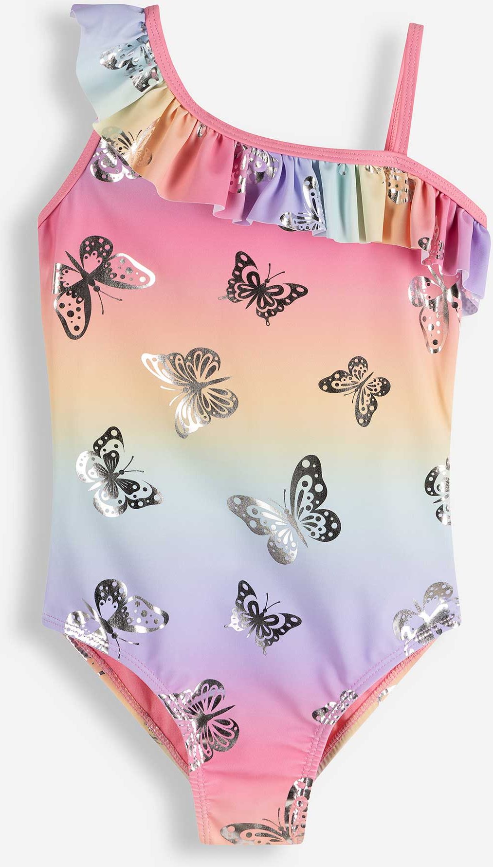 Badeanzug - Farbnuancen - pink