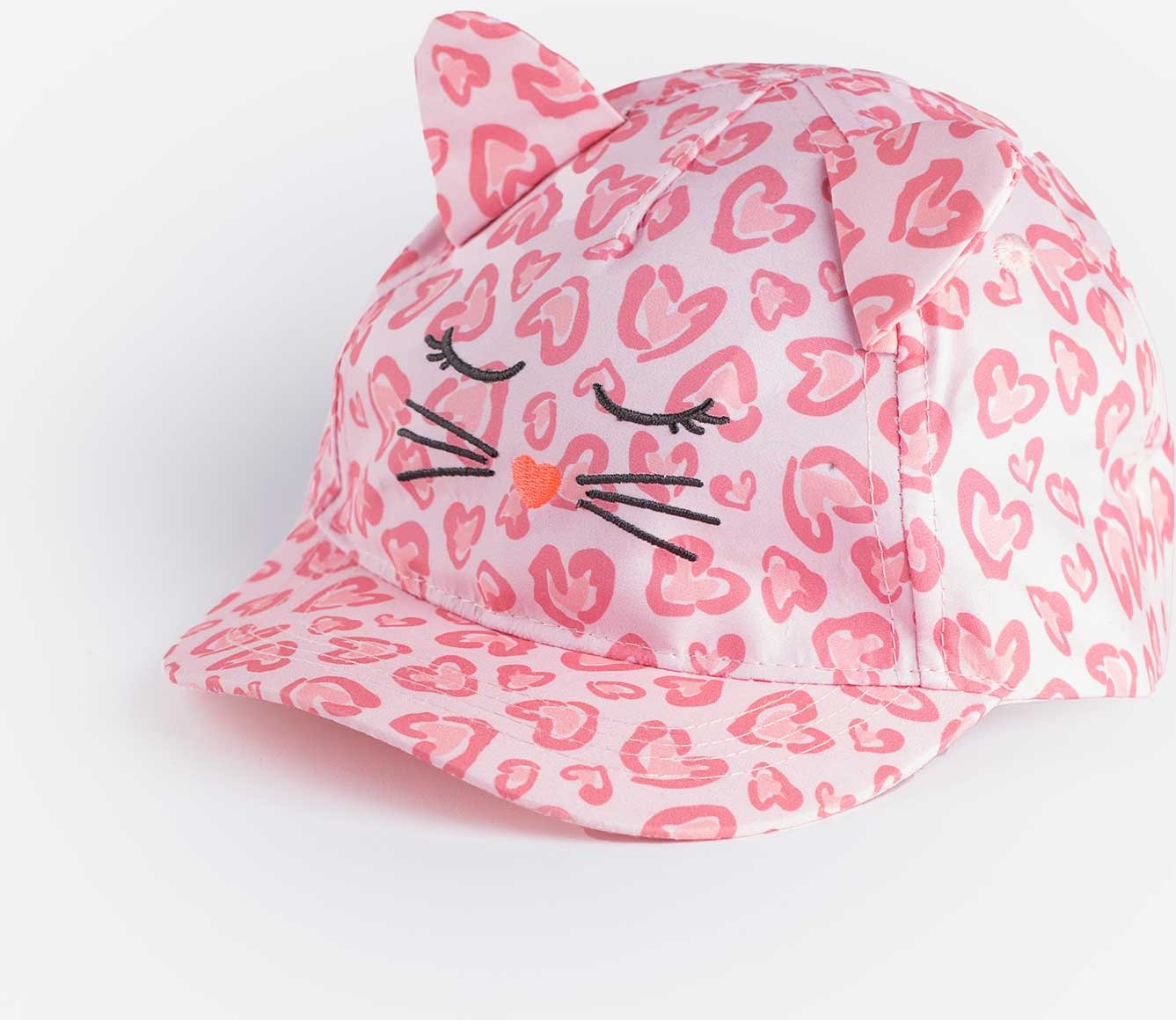 Thumbnail - Basecap - Allover-Print - rosa