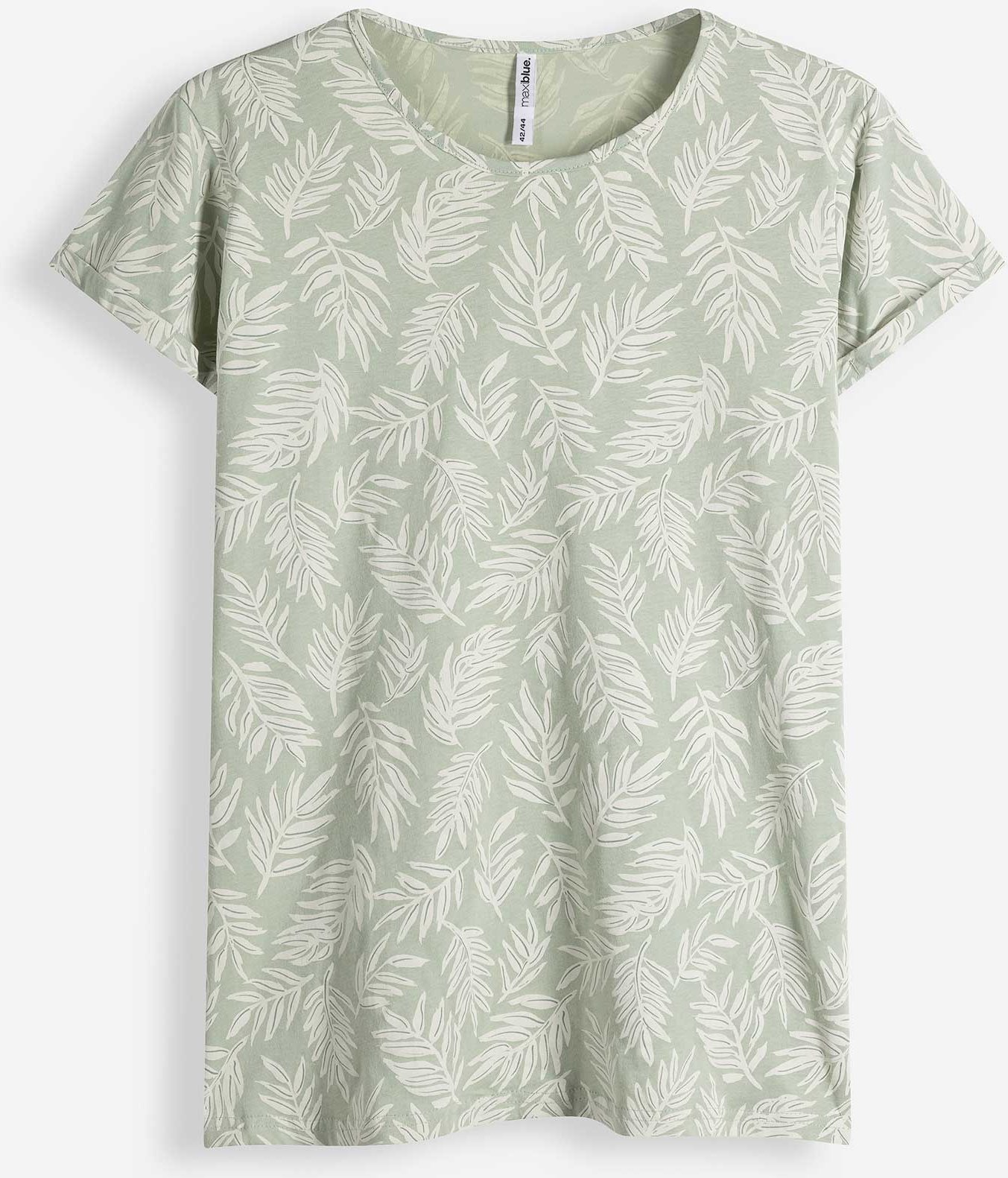 T-Shirt - Allover-Muster - grün