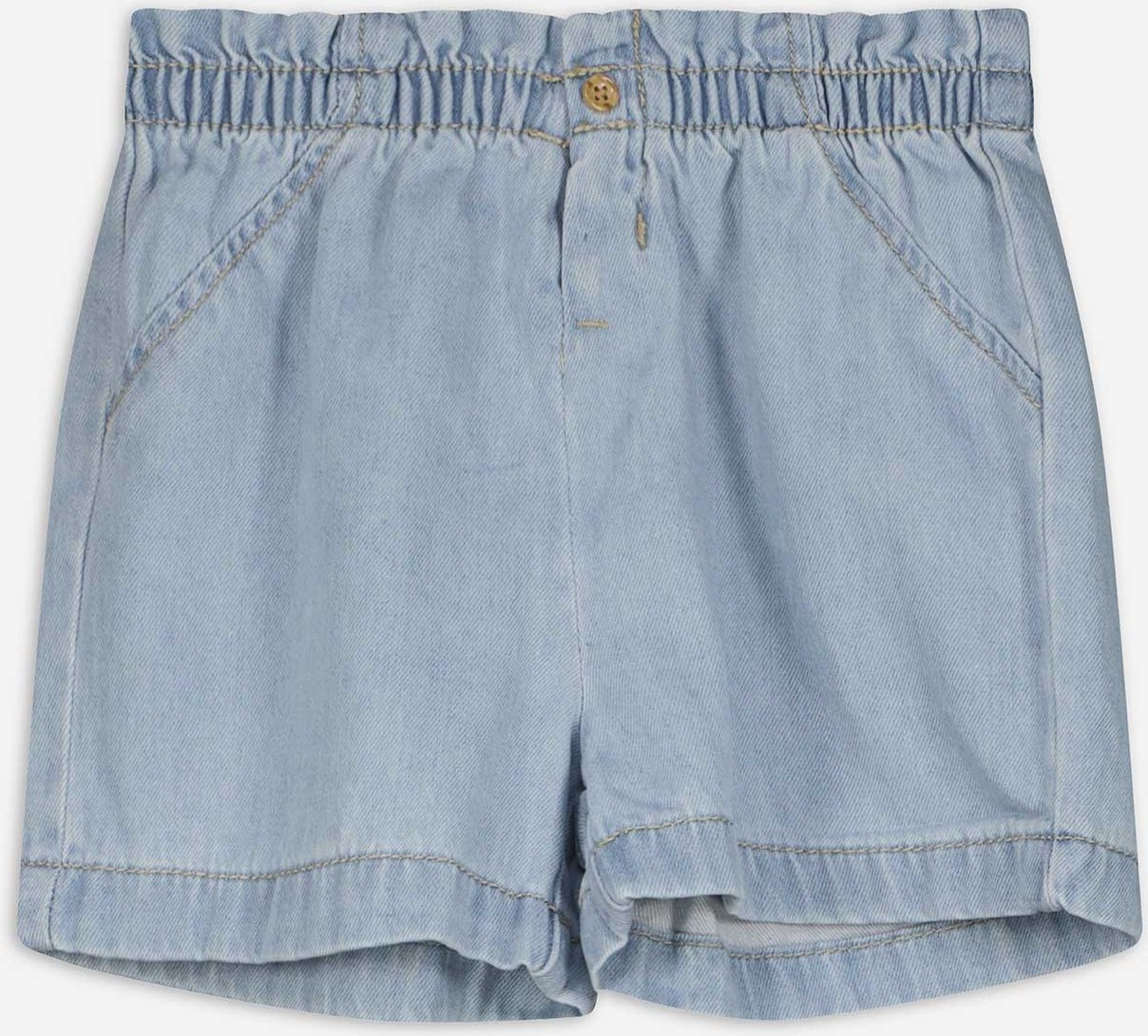 Shorts - Wascheffekte - blau